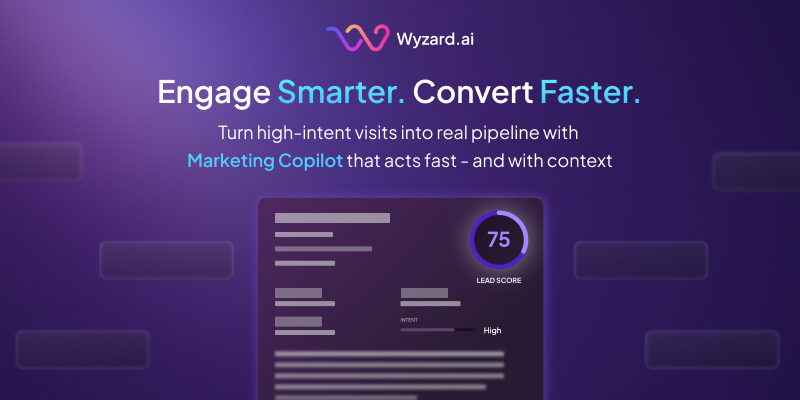AI Marketing Copilot targeting contextual leads through CRM-integrated chat