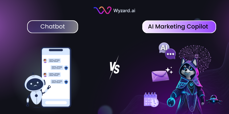 chatbot vs AI marketing copilot