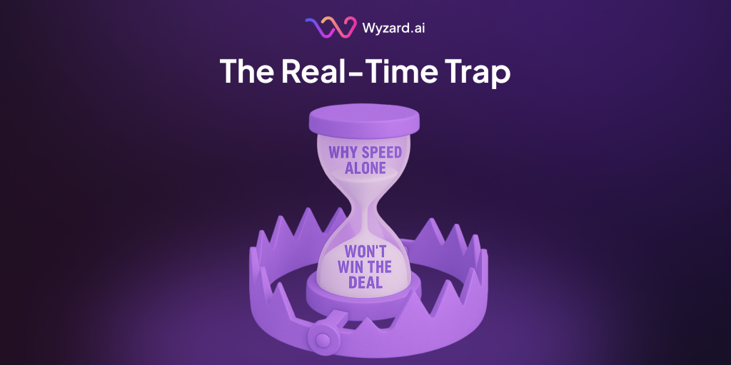 Wyzard’s Marketing Copilot delivering smart, context-aware chat to a B2B visitor in real time.