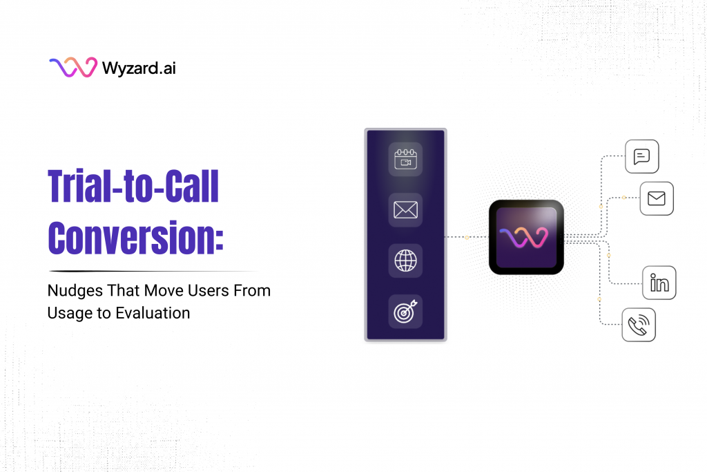 Learn how trial-to-call conversion turns product usage into evaluation conversations. See how Wyzard, the Signal-to-Revenue AI, activates PLG signals across channels to drive pipeline.