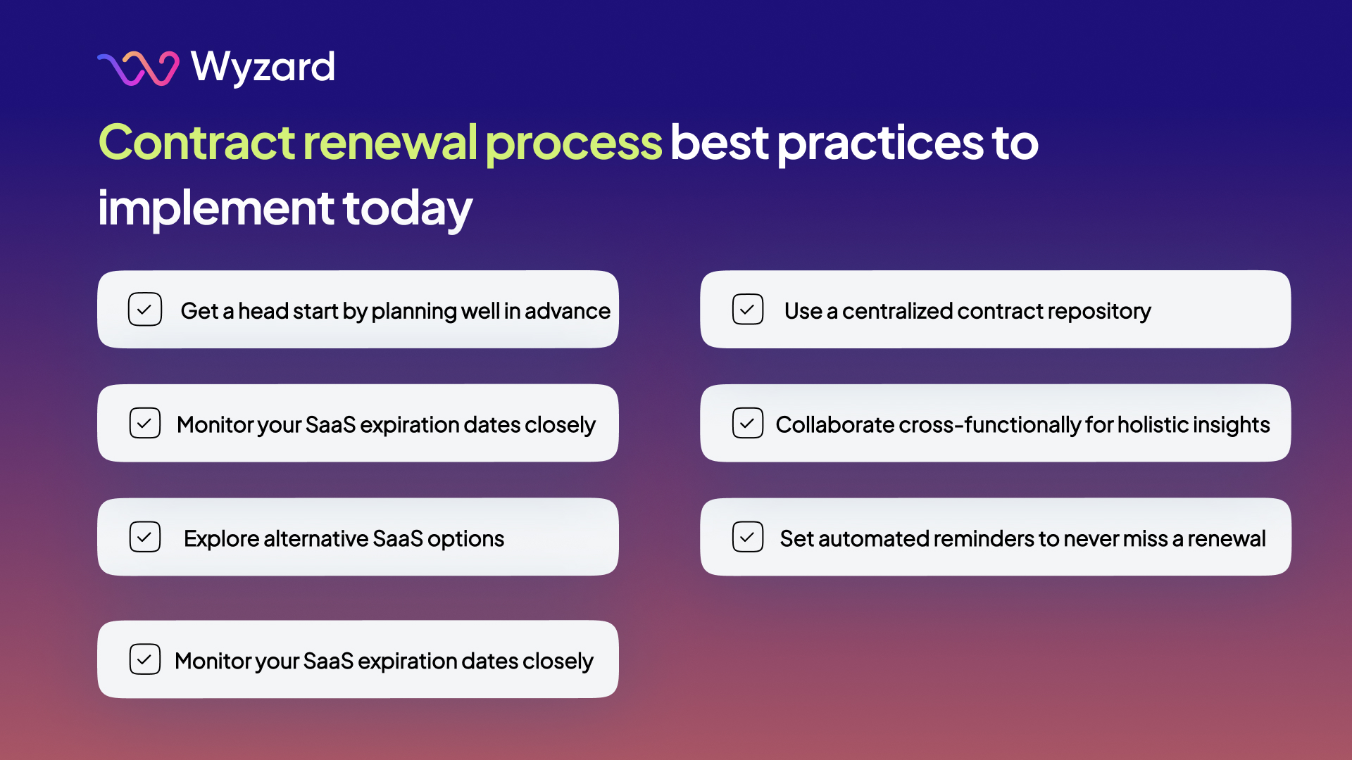 Contract renewal process best practices