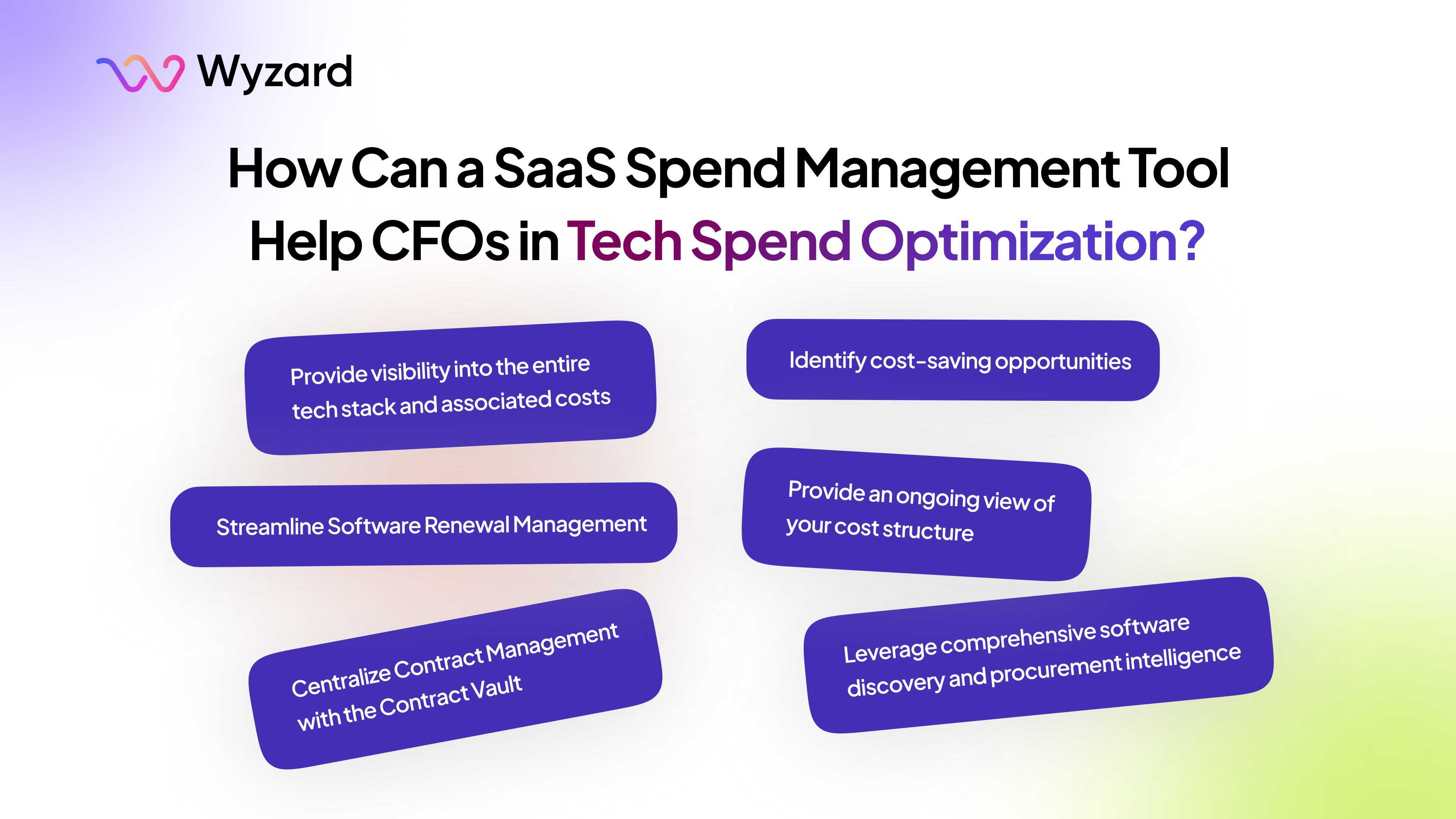 saas spend management tool for tech spend optimization