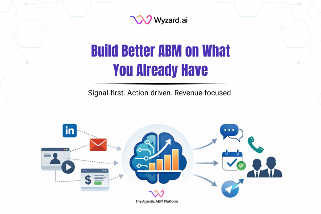 Signal-first agentic ABM workflow connecting account signals to pipeline without rebuilding the GTM stack